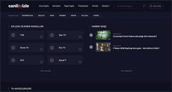 Desktop Screenshot of canlitvizle.com